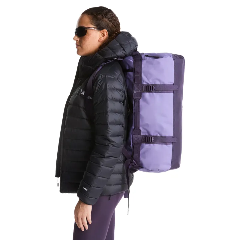The North Face Base Camp Duffel Small 50L in Grounded Plum-4
