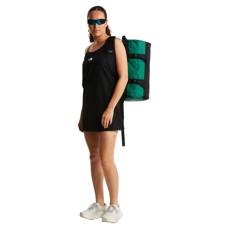 The North Face Base Camp Duffel X-Small in Evergreen/TNF Black-6