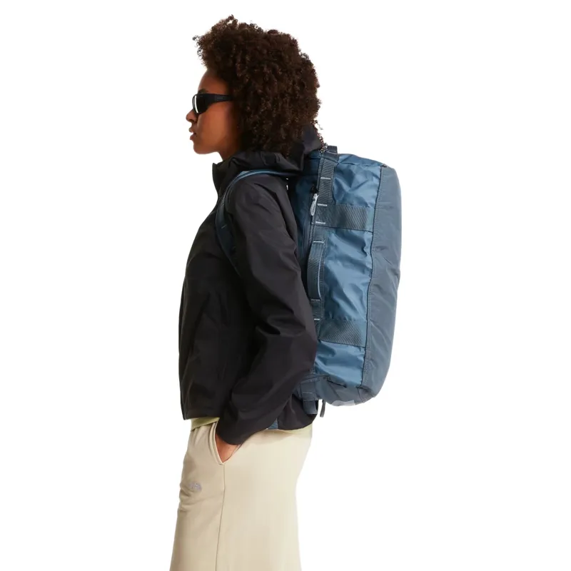 The North Face Base Camp Voyager Duffel 32L in Granite Grey/Frost Grey-5