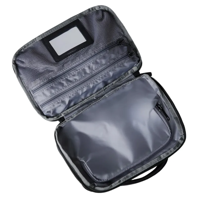 The North Face Base Camp Voyager Toiletry Kit in TNF Black / Grey-2