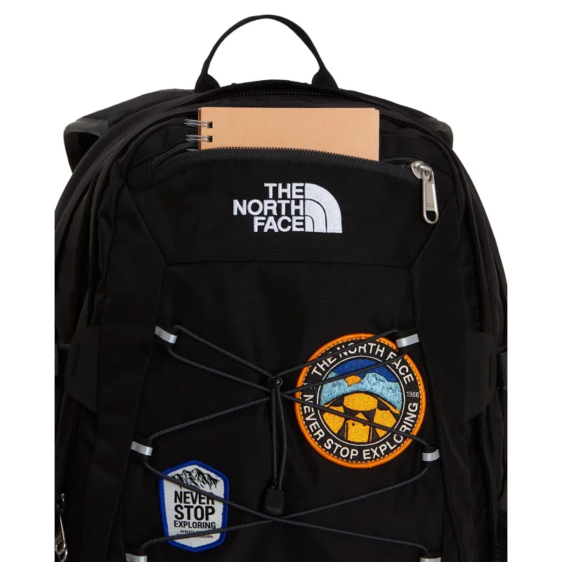 The North Face Borealis Classic Patch Backpack in TNF Black-4