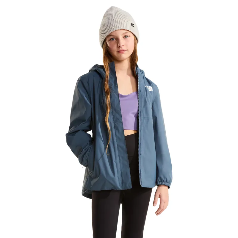 The North Face Kids Antora Rain Jacket in Granite-8