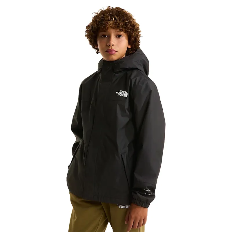 The North Face Kids Antora Rain Jacket in TNF Black