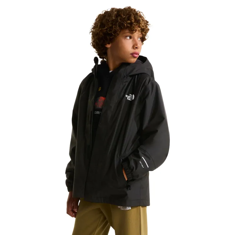 The North Face Kids Antora Rain Jacket in TNF Black-1