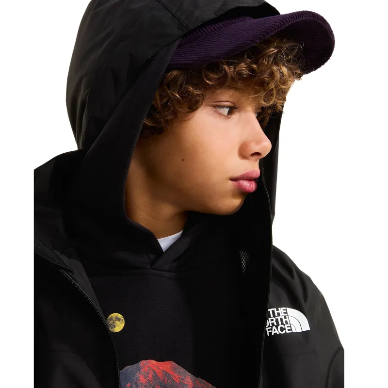 The North Face Kids Antora Rain Jacket in TNF Black-3