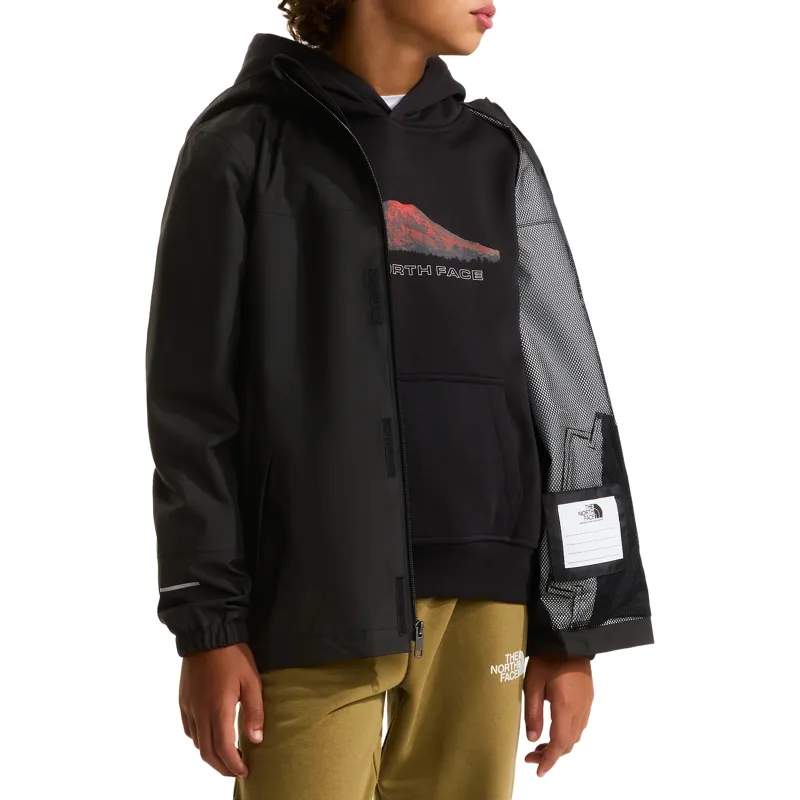 The North Face Kids Antora Rain Jacket in TNF Black-8