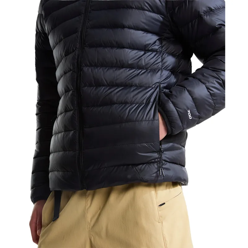 The North Face Men's Classic Down Hooded Jacket in TNF Black-2