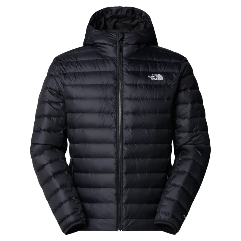 The North Face Men's Classic Down Hooded Jacket in TNF Black-1