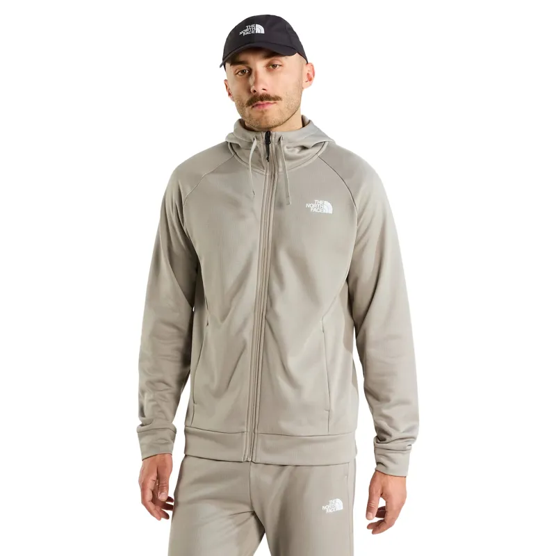 The North Face Men's Reaxion 2.0 Hooded Full-Zip Jacket in Stone Slab