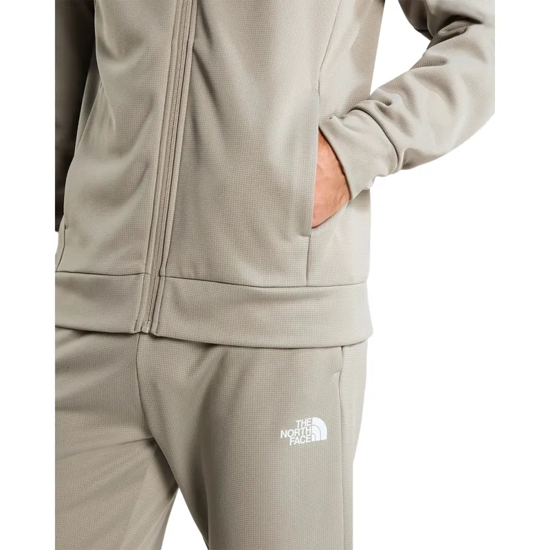 The North Face Men's Reaxion 2.0 Hooded Full-Zip Jacket in Stone Slab-3