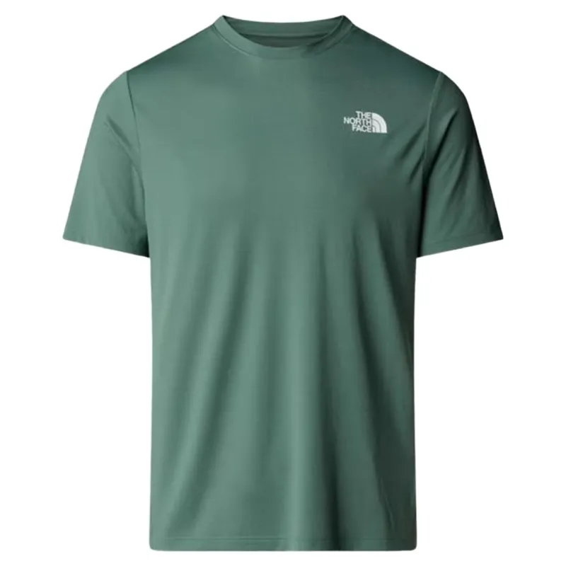 The North Face Mens 24/7 Box NSE Short Sleeve T-Shirt in Duck Green
