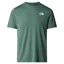 The North Face Mens 24/7 Box NSE Short Sleeve T-Shirt in Duck Green