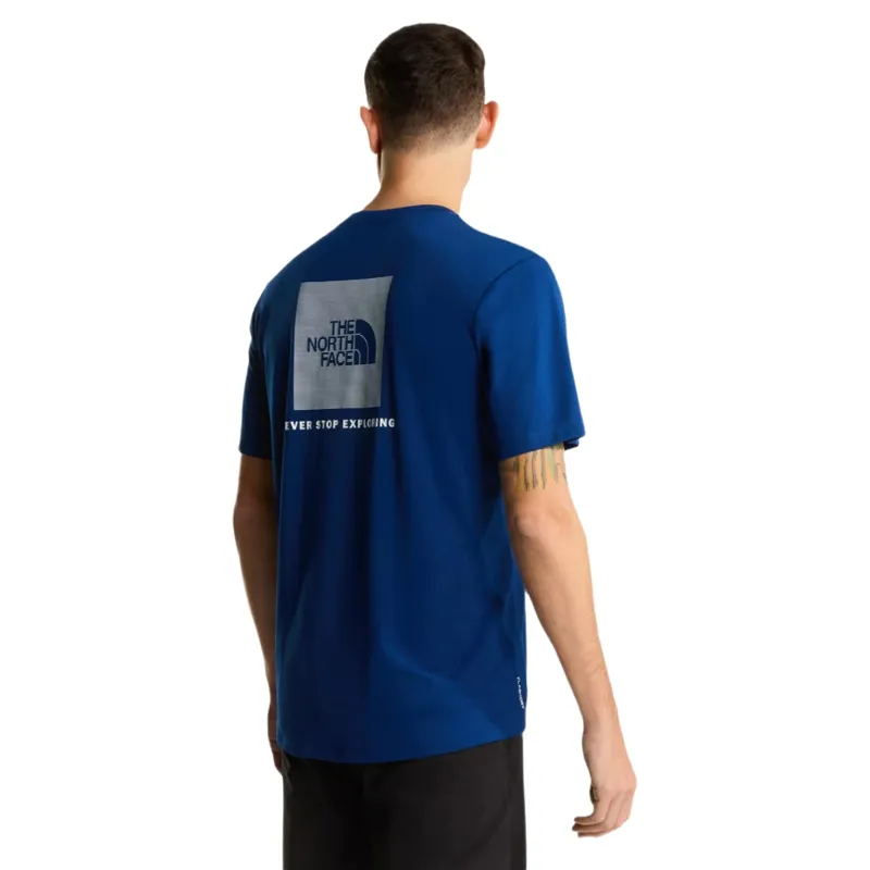 The North Face Mens 24/7 Box NSE Short Sleeve T-Shirt in Estate Blue-1