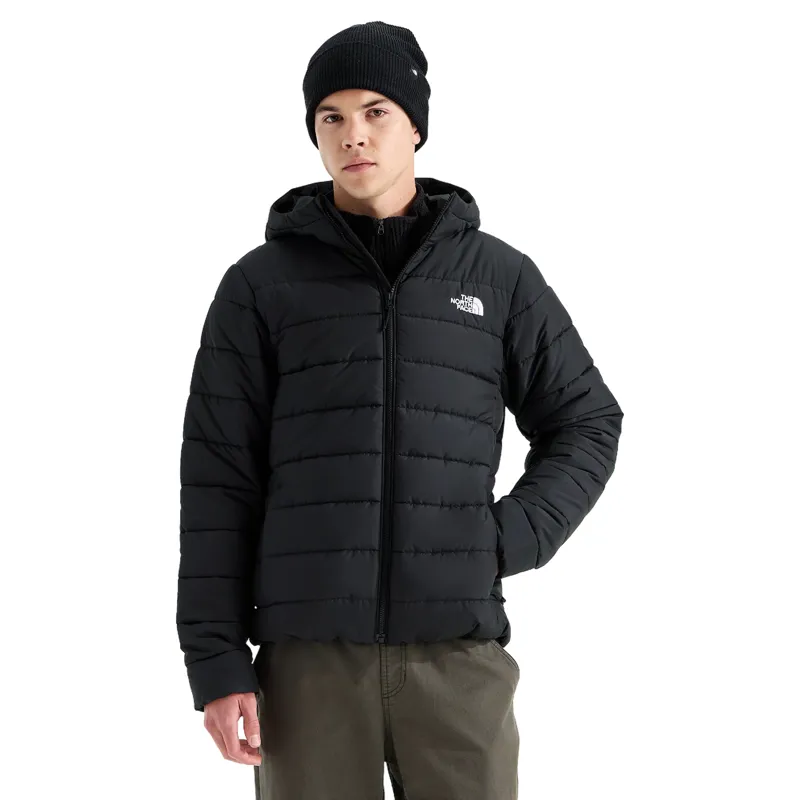 The North Face Mens Aconcagua Hooded Jacket in TNF Black