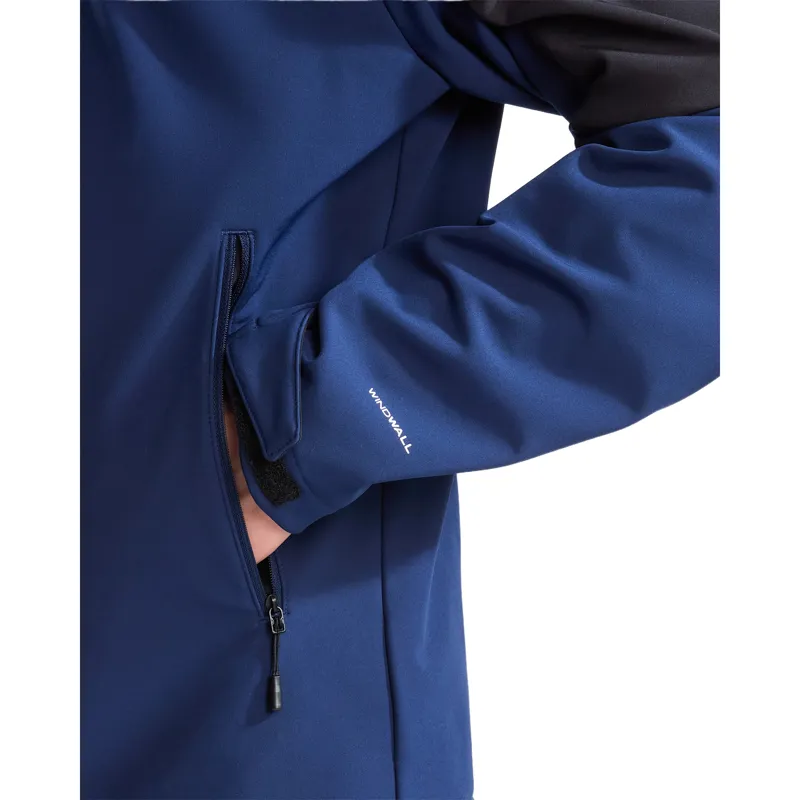 The North Face Mens Diablo Softshell Detachable Hood Jacket in Summit Navy / TNF Black-13