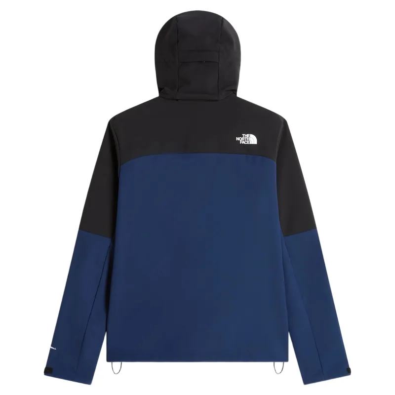 The North Face Mens Diablo Softshell Detachable Hood Jacket in Summit Navy / TNF Black-2