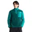 The North Face Mens Yumiori 1/4 Zip in Pacific Teal / Restorative Teal