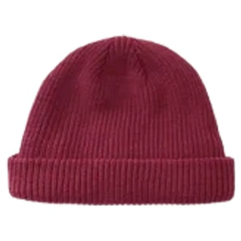 The North Face Salty Lined Beanie in Burgundy Crush-1