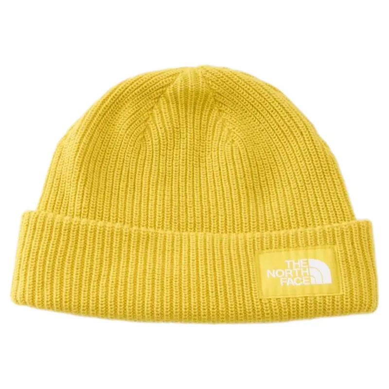The North Face Salty Lined Beanie in Pigment Yellow