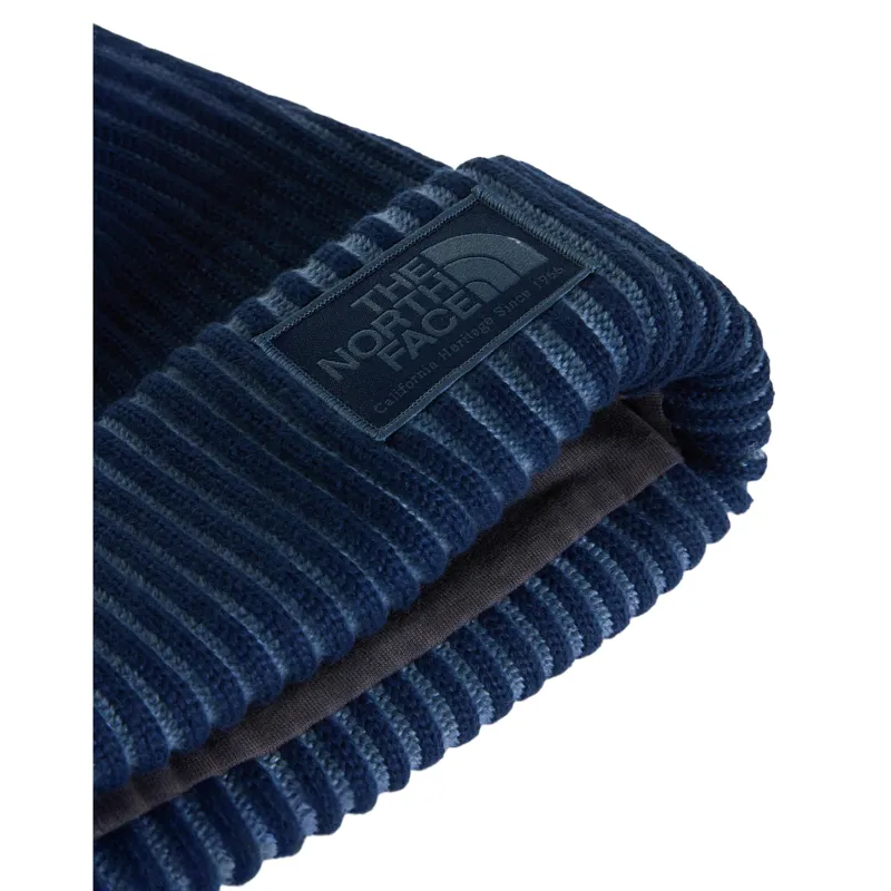 The North Face Salty Lined SE Beanie in Summit Navy-1