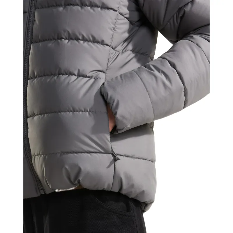 The North Face Women's Aconcagua Hooded Jacket in Smoked Pearl-4