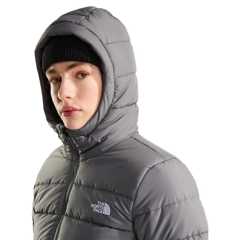 The North Face Women's Aconcagua Hooded Jacket in Smoked Pearl-3