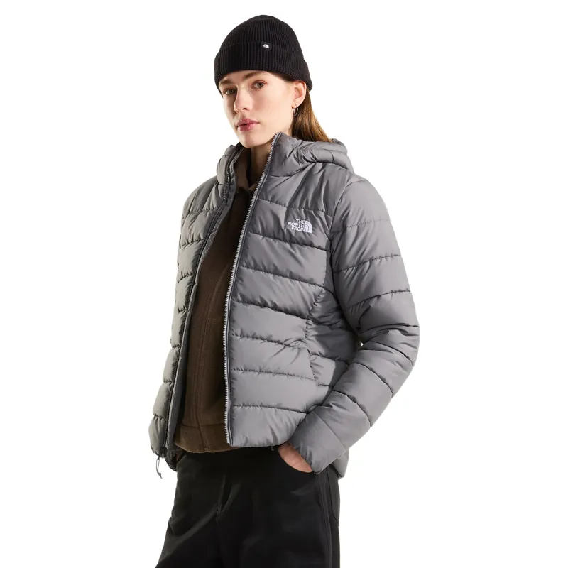 The North Face Women's Aconcagua Hooded Jacket in Smoked Pearl-6
