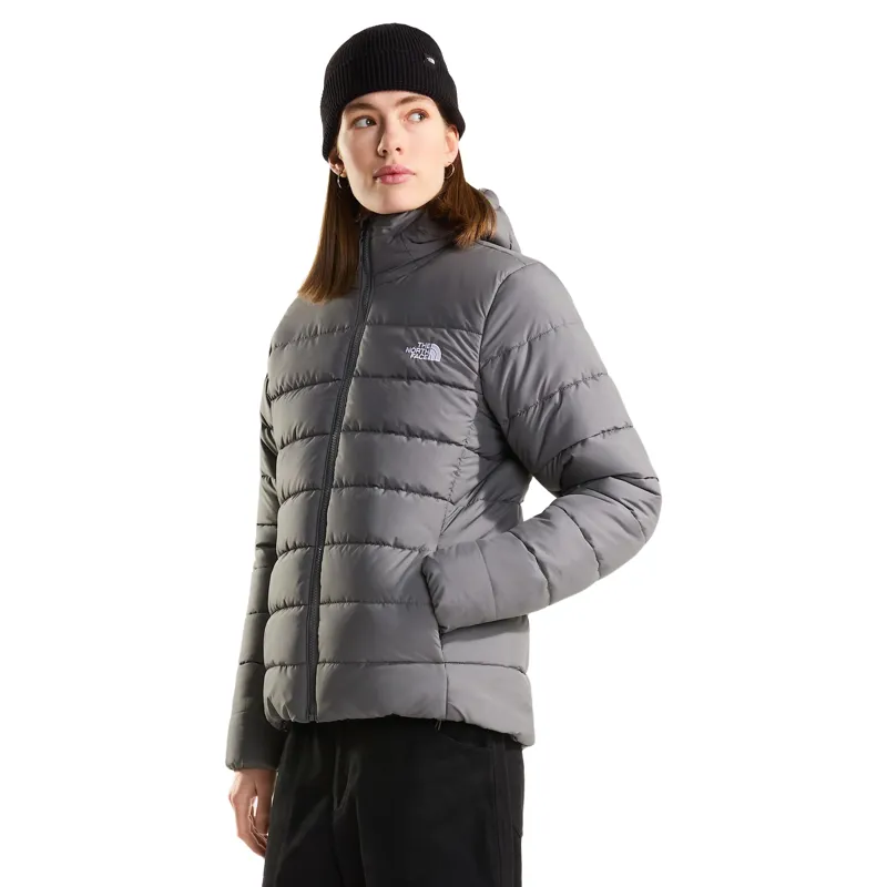 The North Face Women's Aconcagua Hooded Jacket in Smoked Pearl