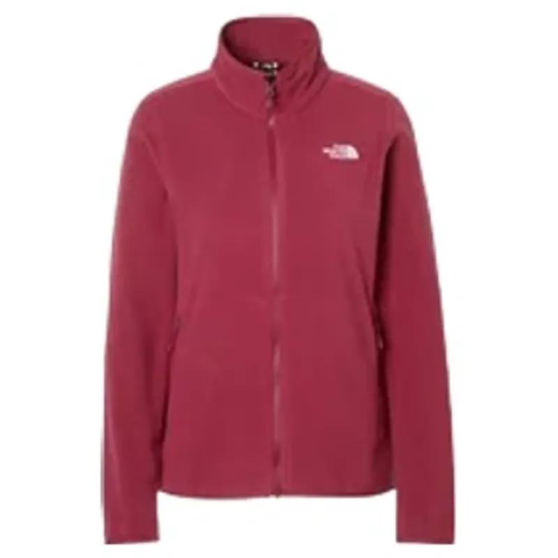 The North Face Women's Glacier Fleece Jacket in Burgundy Crush-2