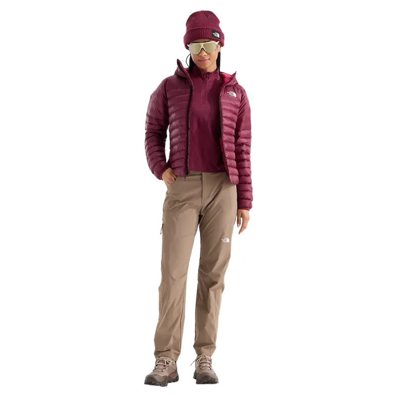 The North Face Women's Terra Peak Hoodie in Burgundy Crush-1