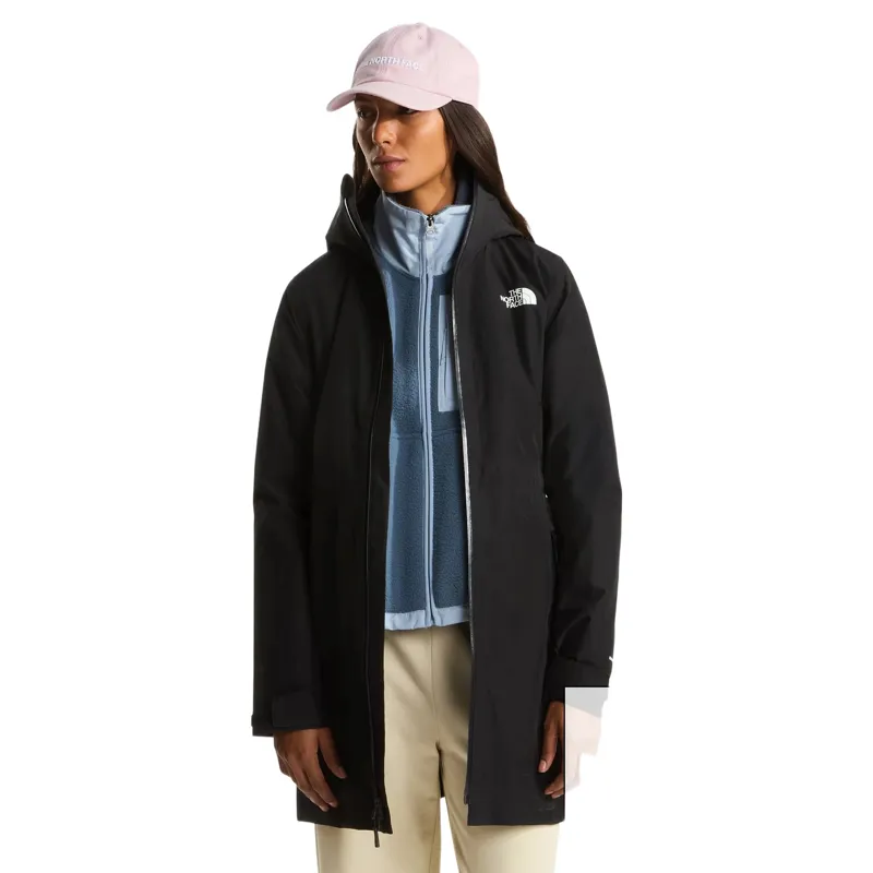 The North Face Womens Dry Hikesteller Parka in TNF Black-3