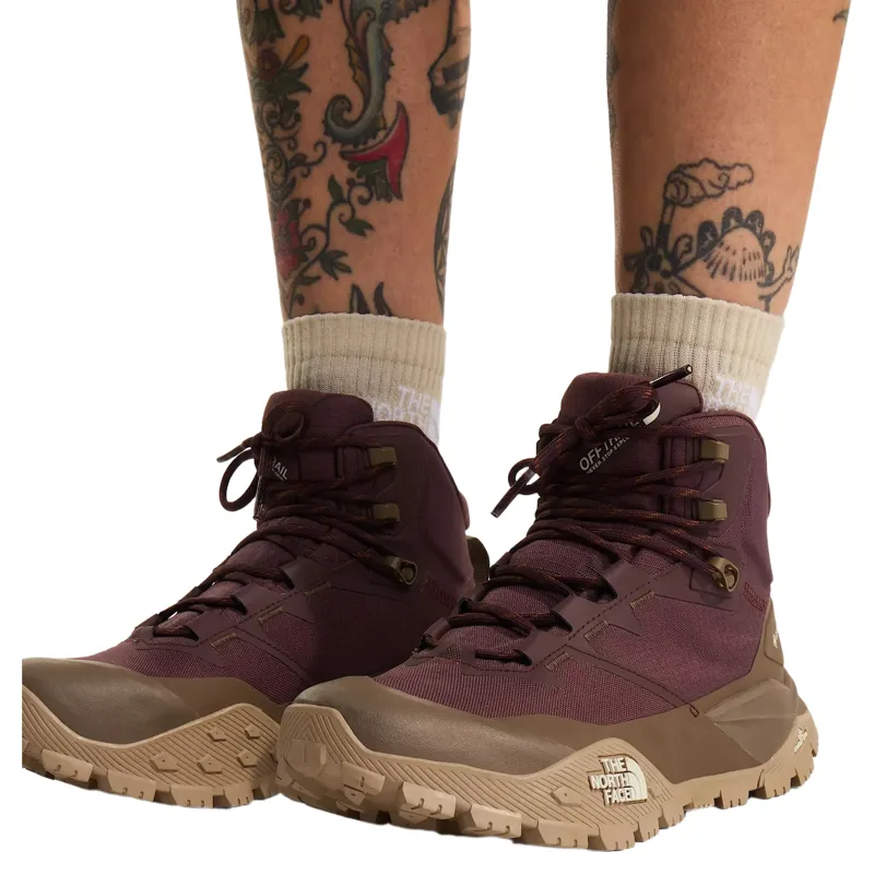 The North Face Womens Offtrail Hike Mid GTX in Tawny Quartz / Mocha Brown-5