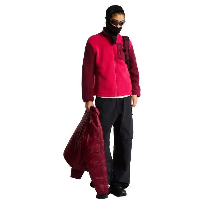 The North Face Womens Yumiori Full Zip in Lali Guran / Burgundy Crush-10