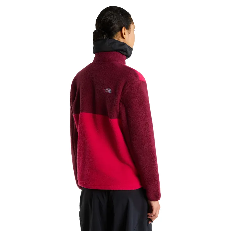 The North Face Womens Yumiori Full Zip in Lali Guran / Burgundy Crush-9