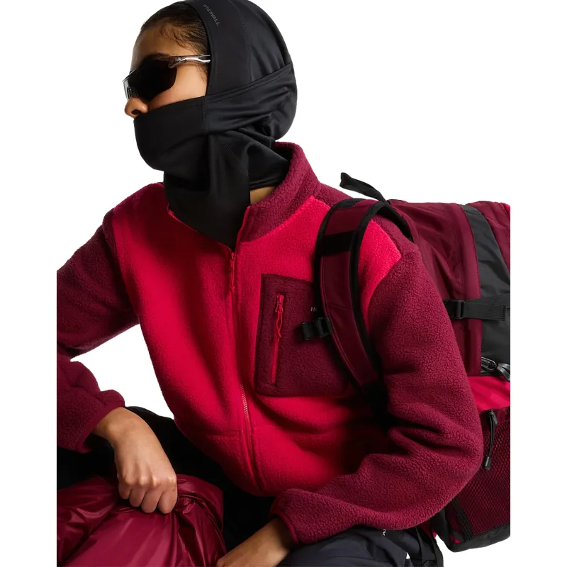 The North Face Womens Yumiori Full Zip in Lali Guran / Burgundy Crush-5