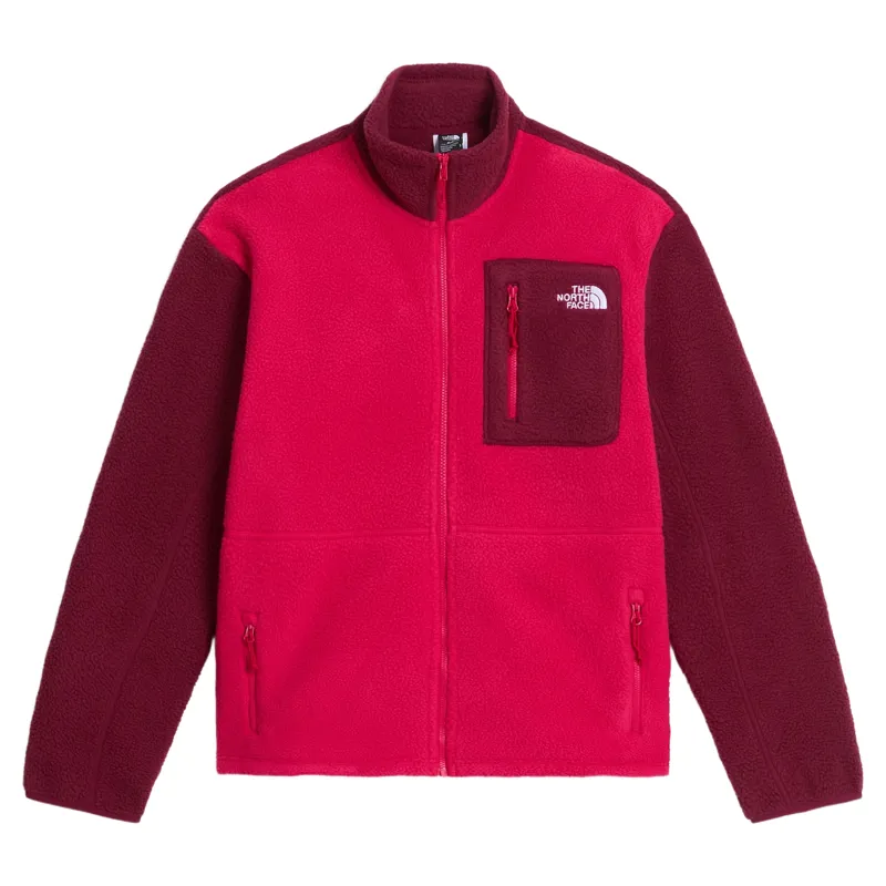 The North Face Womens Yumiori Full Zip in Lali Guran / Burgundy Crush-1
