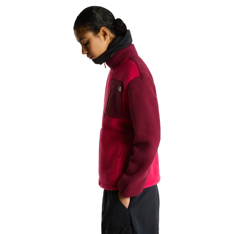 The North Face Womens Yumiori Full Zip in Lali Guran / Burgundy Crush-8