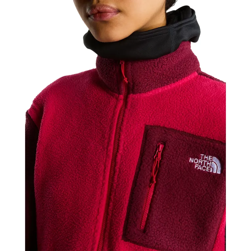 The North Face Womens Yumiori Full Zip in Lali Guran / Burgundy Crush-6