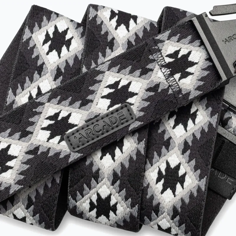 Arcade Twilight Trouser Belt in Black / Grey-3