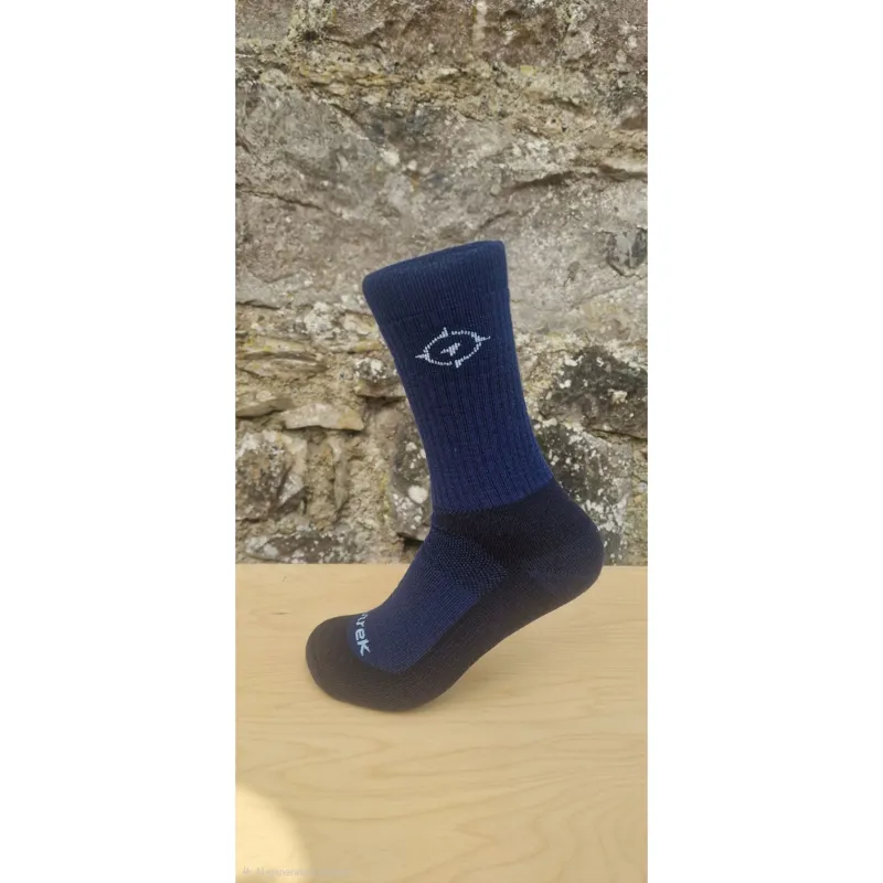 Trutrek Merino Hiker Twin Pack Mid Weight in Garda Navy