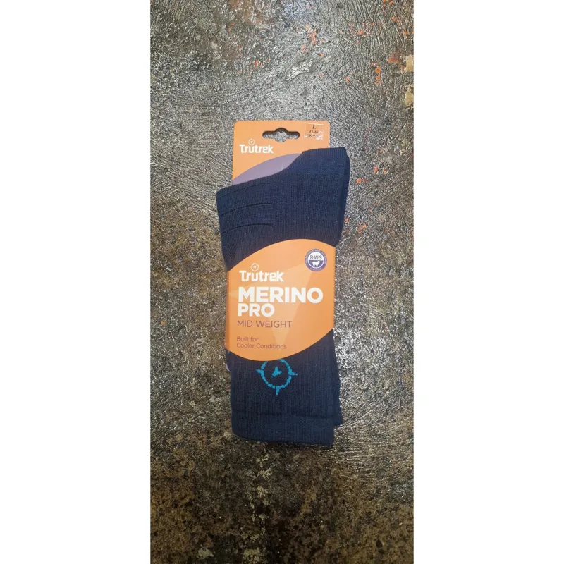 Trutrek Merino Pro Mid Weight Base Layer in Inkstone-1