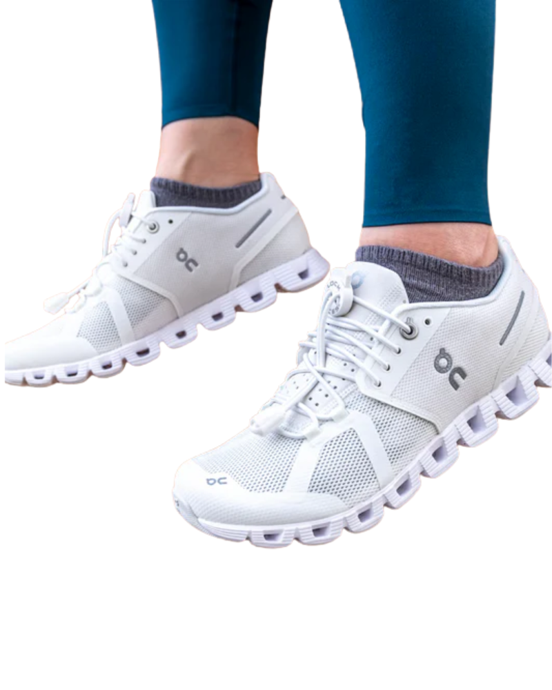 Lock Laces in Solid White-1