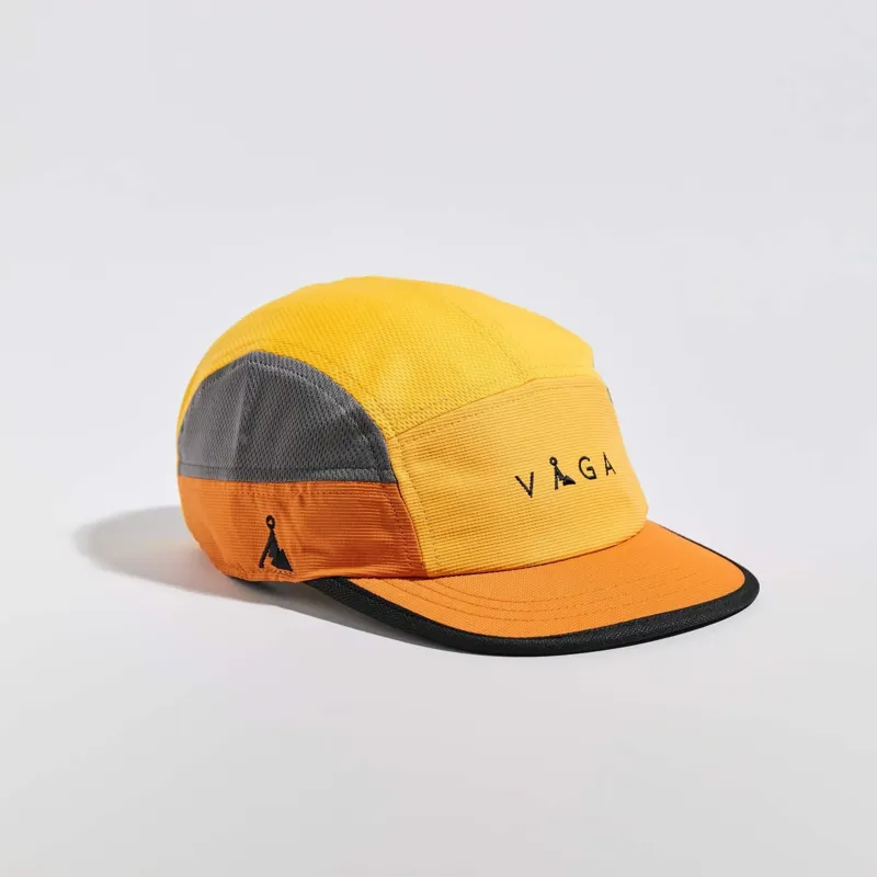 Vaga Club Cap Medium / Large in Yellow / Amber / Charcoal-2