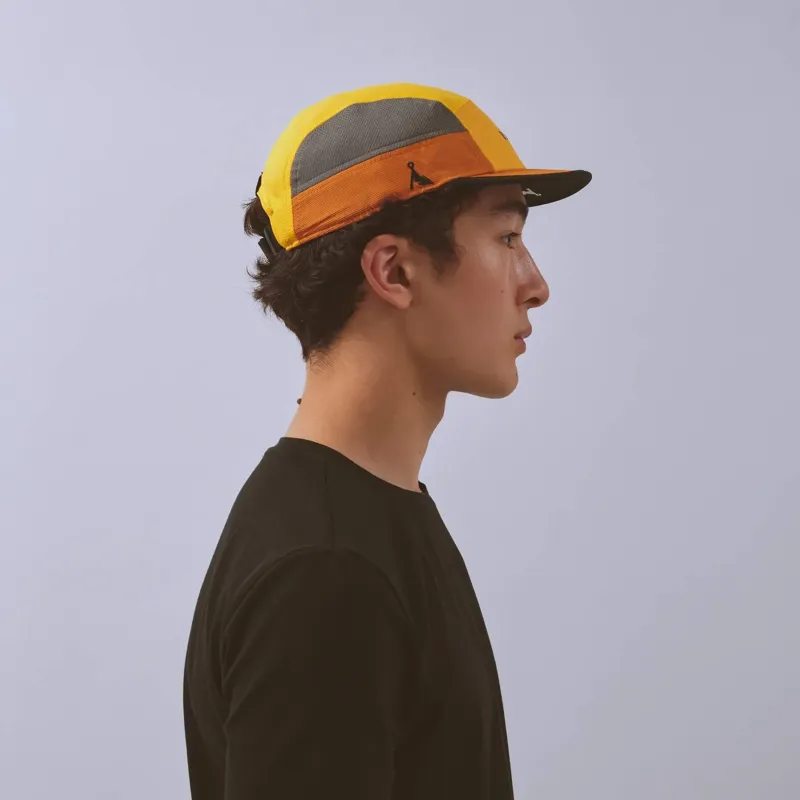 Vaga Club Cap Medium / Large in Yellow / Amber / Charcoal-1