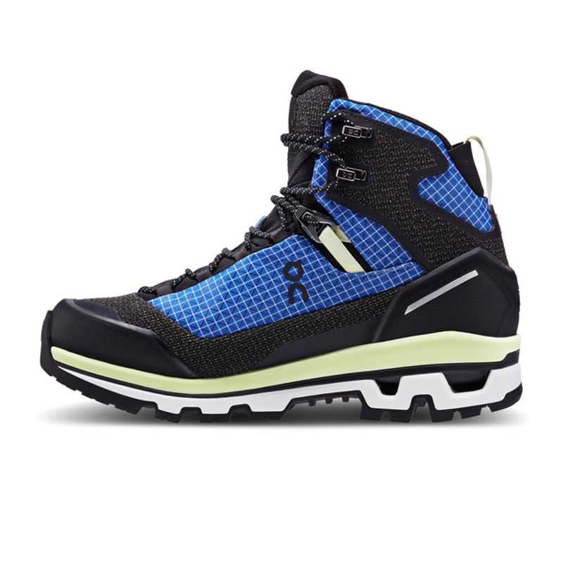 On Cloudalpine Waterproof Men's Boots in Cobalt/Limelight-4