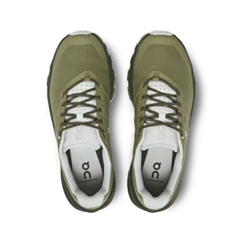 On Cloudventure Men's Shoes in Olive/Fir-4