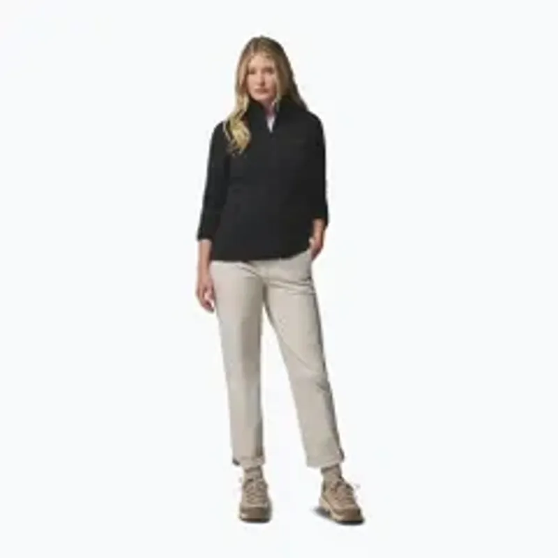 Columbia Womens Star Valley Hooded Full Zip Jacket in Black-12