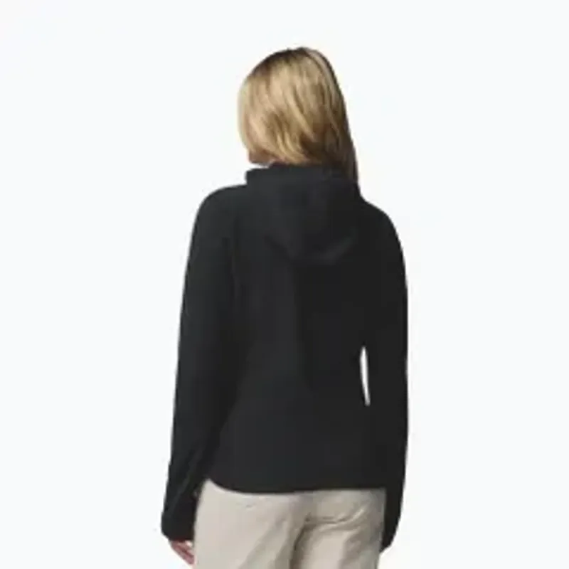 Columbia Womens Star Valley Hooded Full Zip Jacket in Black-11