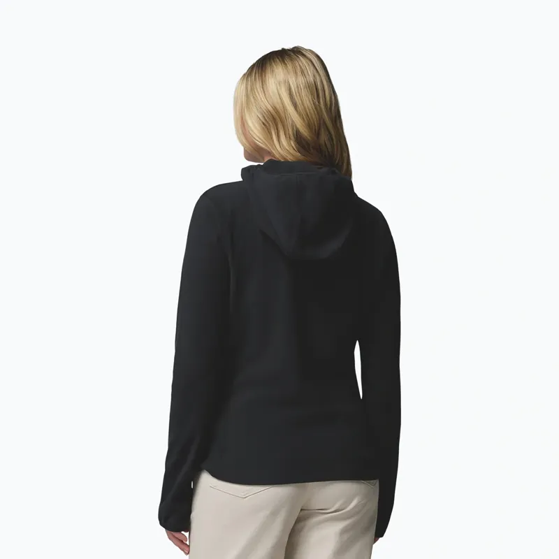 Columbia Womens Star Valley Hooded Full Zip Jacket in Black-3