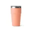 Yeti Rambler Stackable Cup 20oz 591ml in Peach